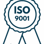 Das Bild zeigt eine Auszeichnung auf der ISO 9001 Zertifizierung steht