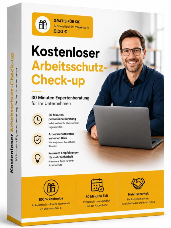 Arbeitsschutz-Checkup-Call: 30 Minuten kostenlose Beratung