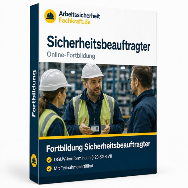 Sicherheitsbeauftragter Schulung – Fortbildung 100 % online