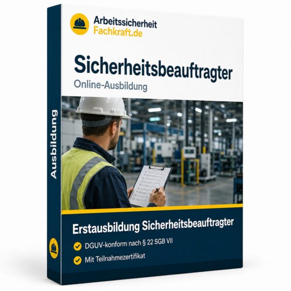 Sicherheitsbeauftragter Schulung: 100% online Erstausbildung