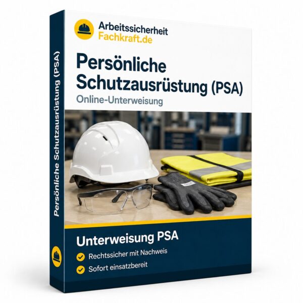 Online Persönliche Schutzausrüstung Unterweisung (PSA)